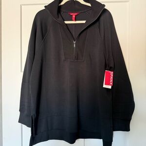 Spanx AirEssentials Brushed Half Zip Tunic
